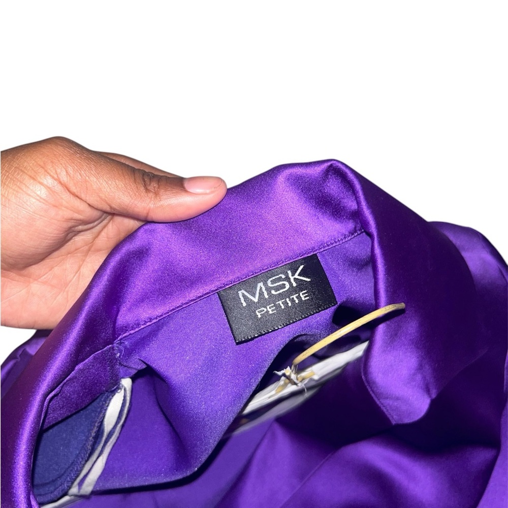 Elegant Purple Women's Jacket - Picture 3 of 3